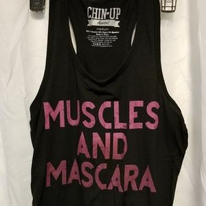 Muscles and Mascara tank